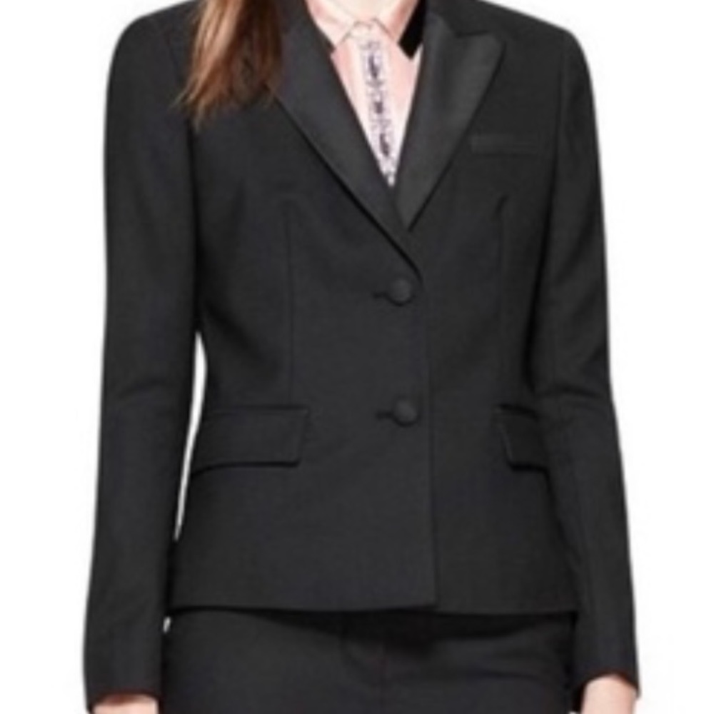 Tory Burch NWT Blazer Jacket, black, Wool, Size 10